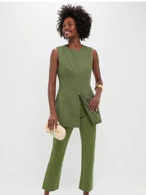 Tuckernuck Green Rhoda Tunic Top